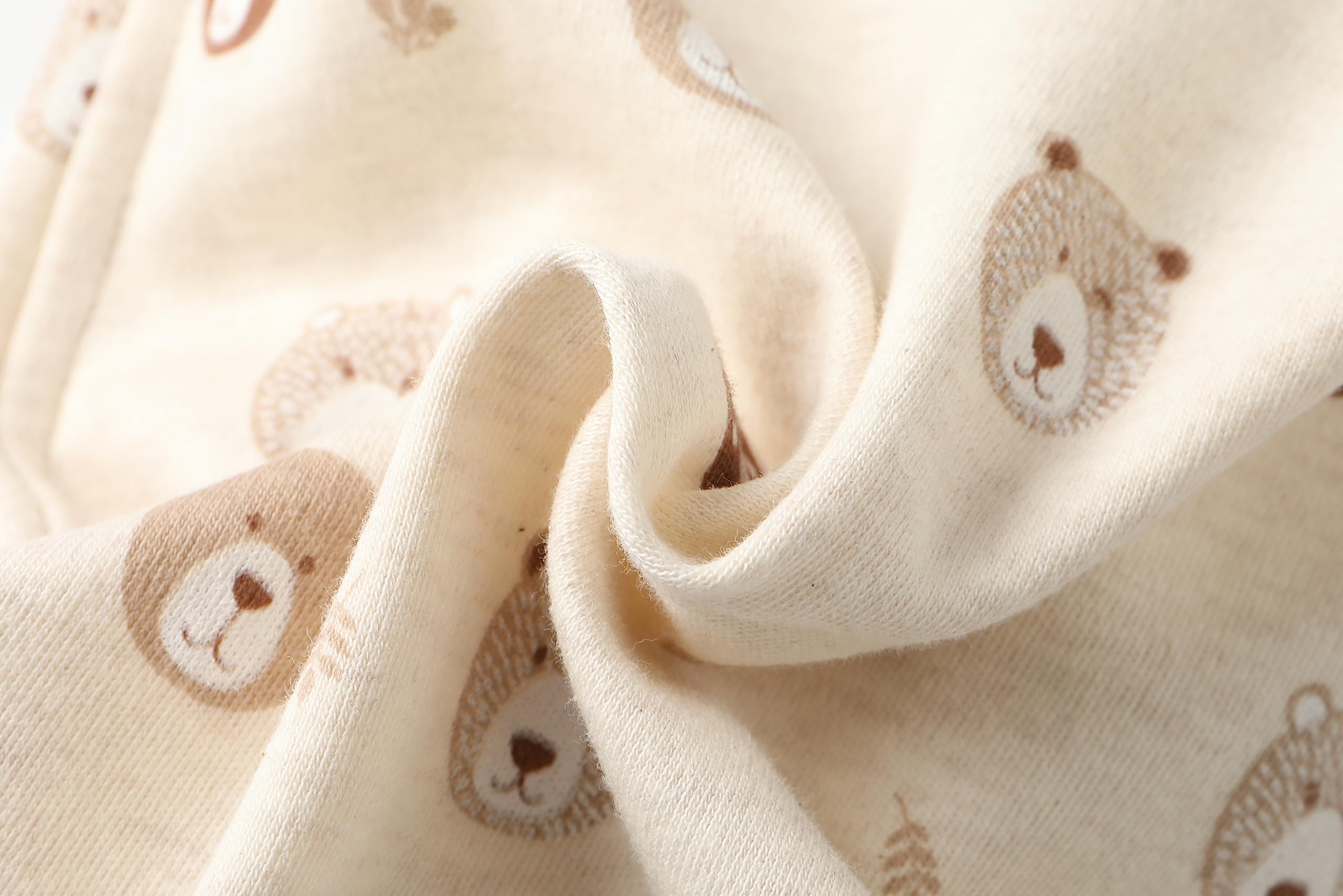 Owlivia long-sleeve baby pajamas for cozy nights and soft skin.