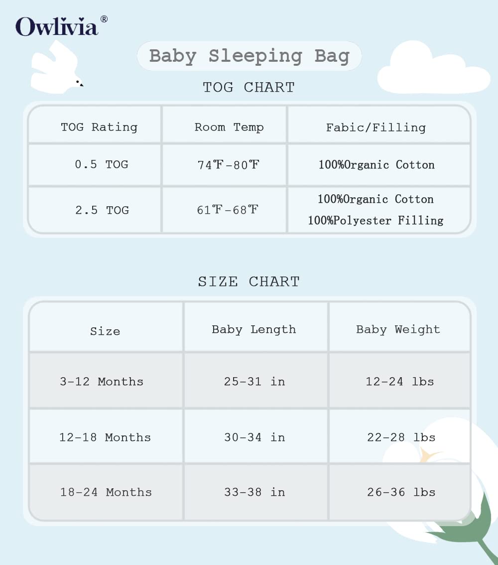 Owlivia matching pajamas with sleep sack for coordinated comfort