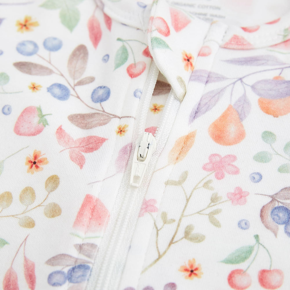Owlivia organic cotton baby pajamas, footed sleeper, warm and cozy nights.