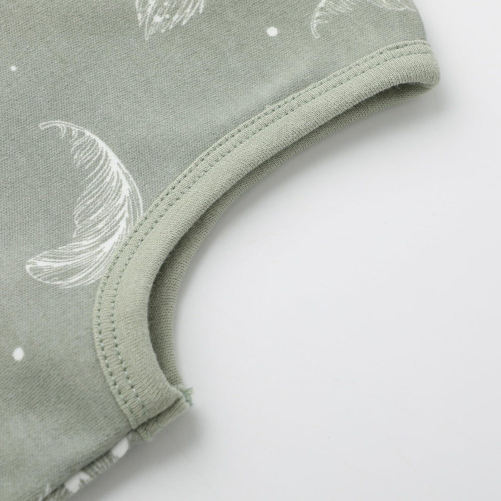 Premium organic cotton feel from Owlivia offers soft, chemical-free comfort.