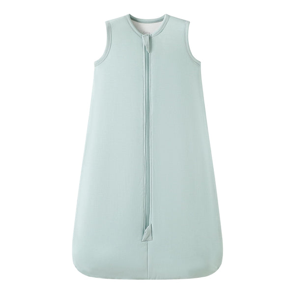 Owlivia rayon from bamboo sleep sack fabric closeup shows silky softness for delicate skin.