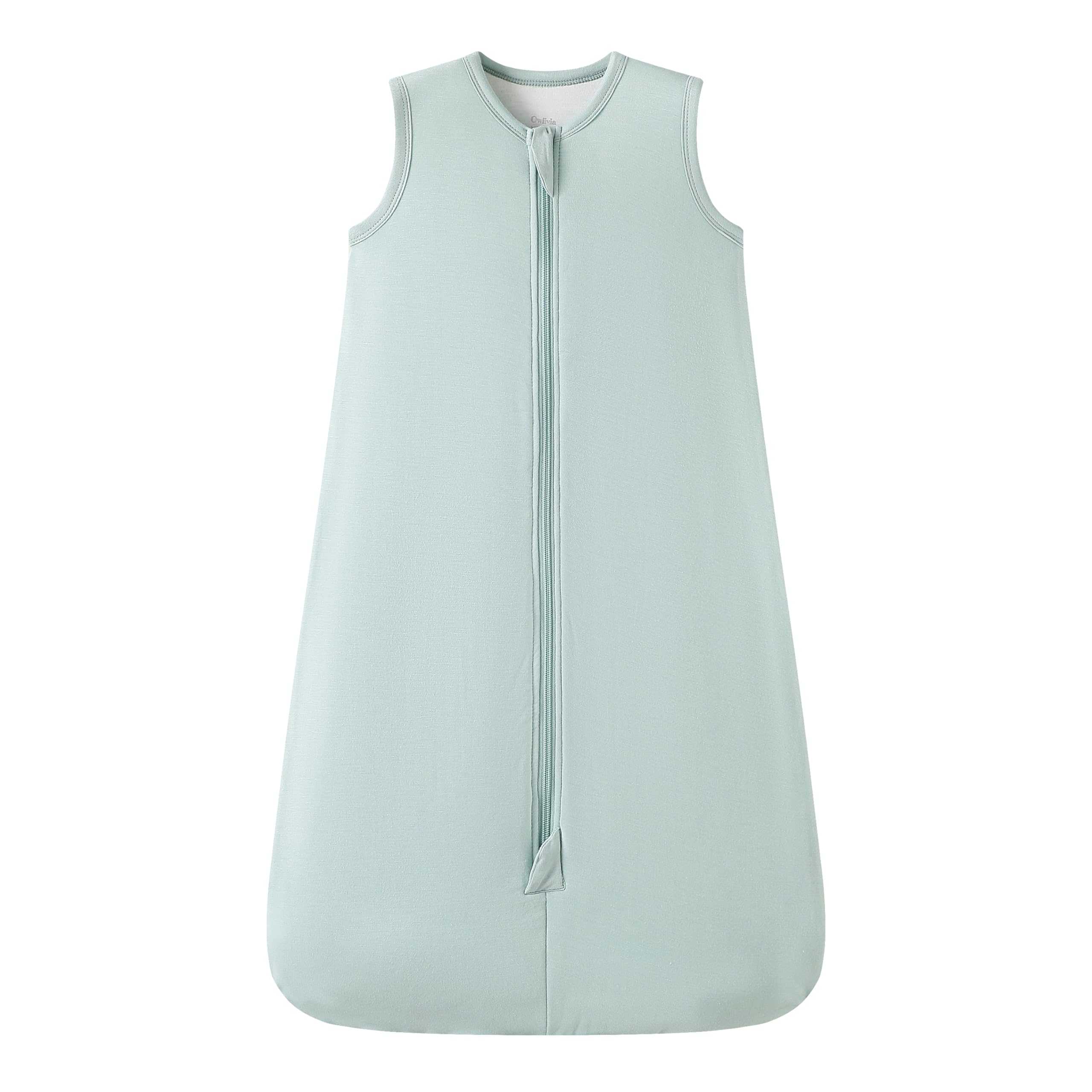 Owlivia sleep sack front view showing breathable fabric for comfortable nights