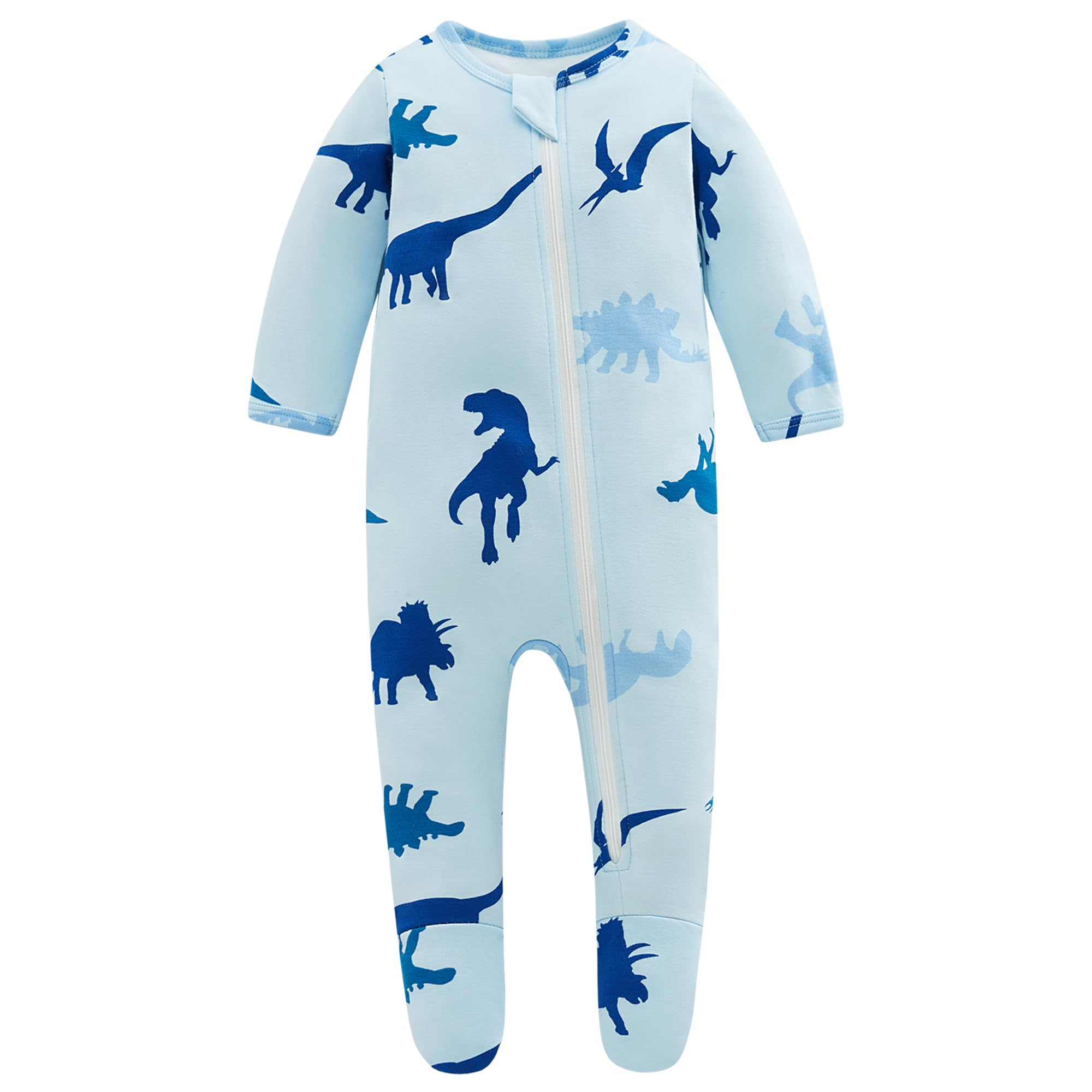 Owlivia 0-3 month size ideal for newborn sleepwear needs.