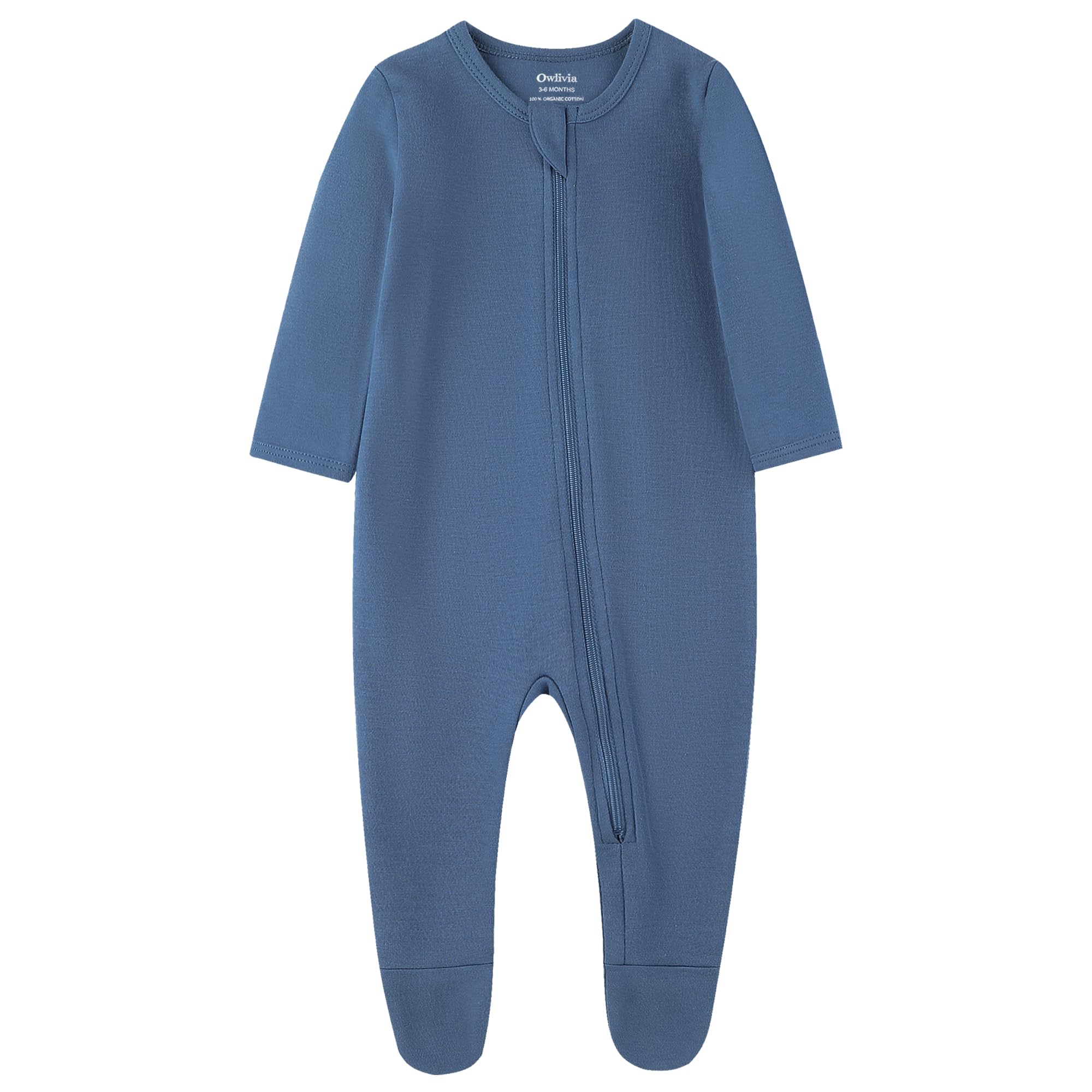 Owlivia three-pack pajamas offer color variety for rotating outfits.