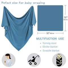 OWLOWLA baby wrapped in swaddle for photo shoots and special occasions.