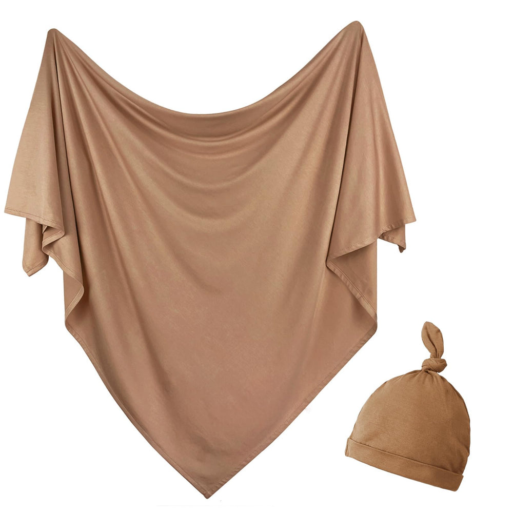 OWLOWLA copper swaddle blanket 32x32 for newborn comfort and coverage