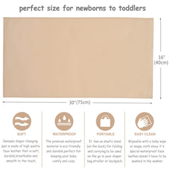 Owlowla elastic back band folds securely for compact packing.