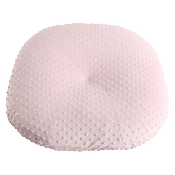 OWLOWLA newborn lounger cover in blush pink; ultra-soft and easy to wash.