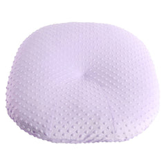 OWLOWLA newborn lounger cover lavender: soft minky touch for baby comfort.