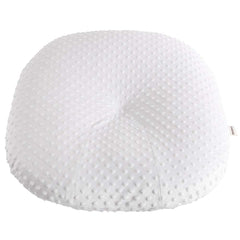 OWLOWLA newborn lounger cover in soft minky dots for gentle baby comfort.