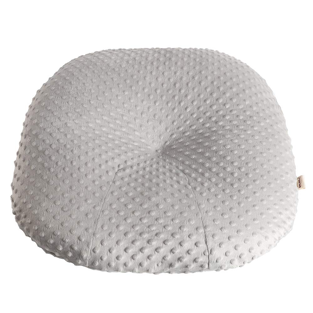 OWLOWLA newborn lounger cover in soft minky with dot design for gentle touch