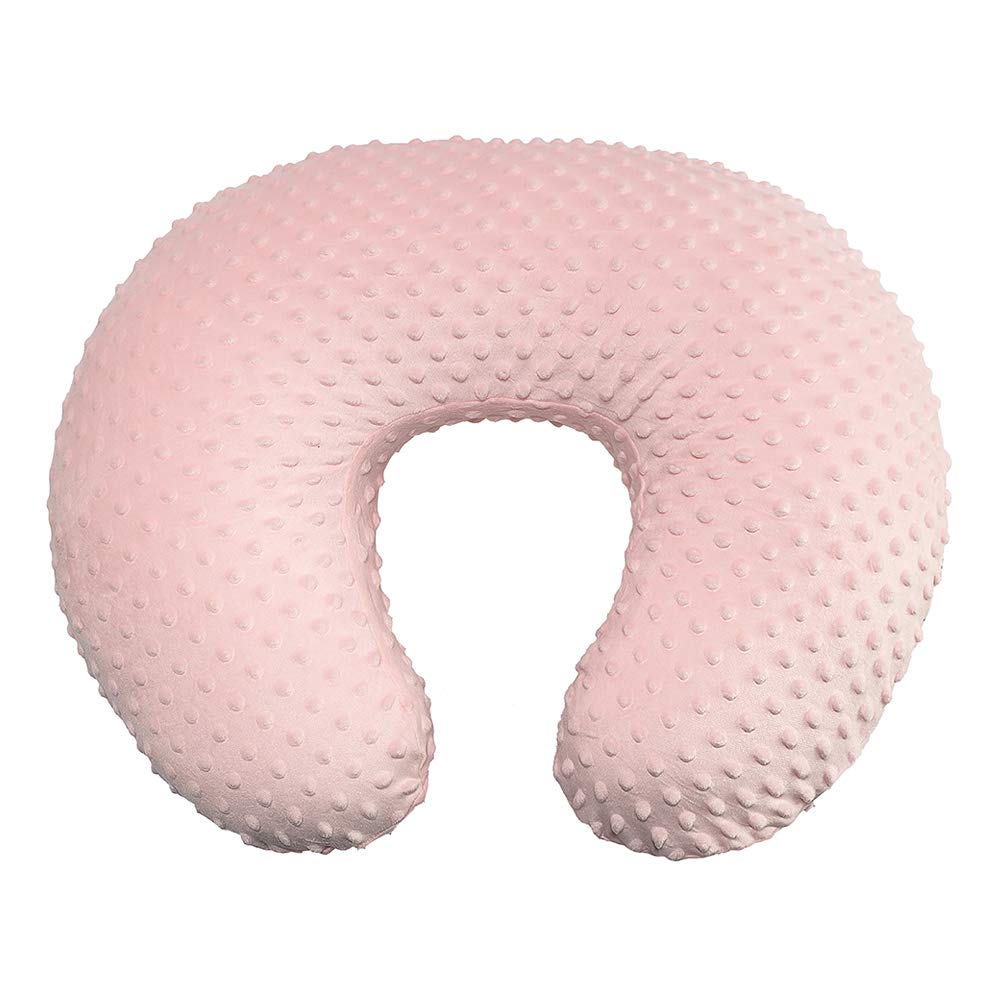 Owlowla nursing pillow cover with dots design; ultra-soft fabric for baby comfort
