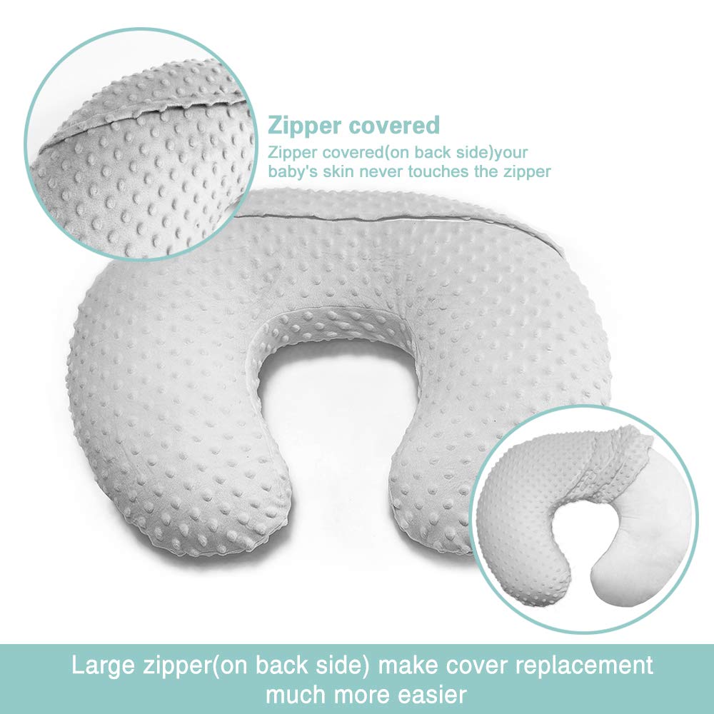 OWLOWLA hidden zipper protection keeps baby skin safe from the zipper