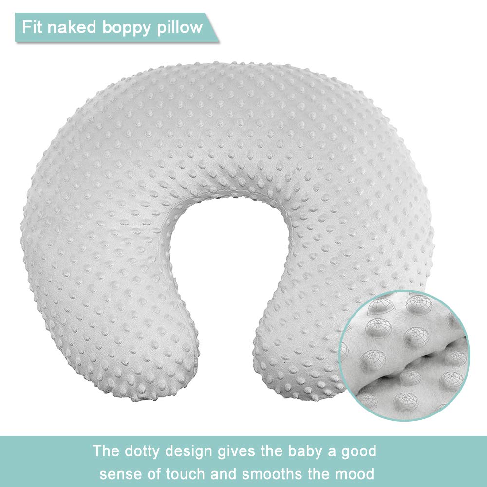 OWLOWLA slipcover fits most nursing pillows for easy stain protection