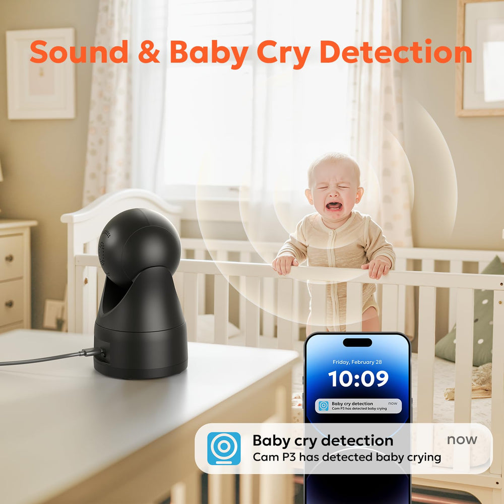 Owltron baby cry recognition detects infant sounds for awareness.