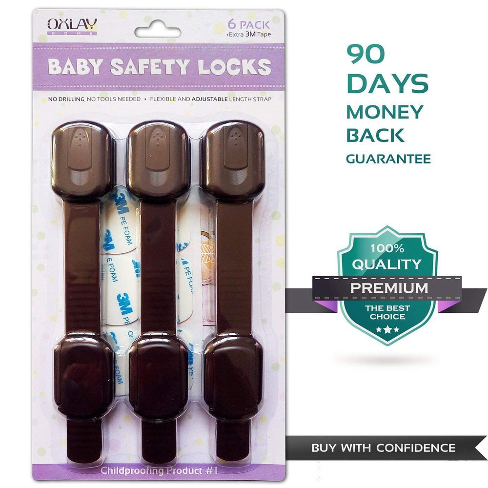 Oxlay 6-pack packaging provides ready-to-use childproofing for any room.