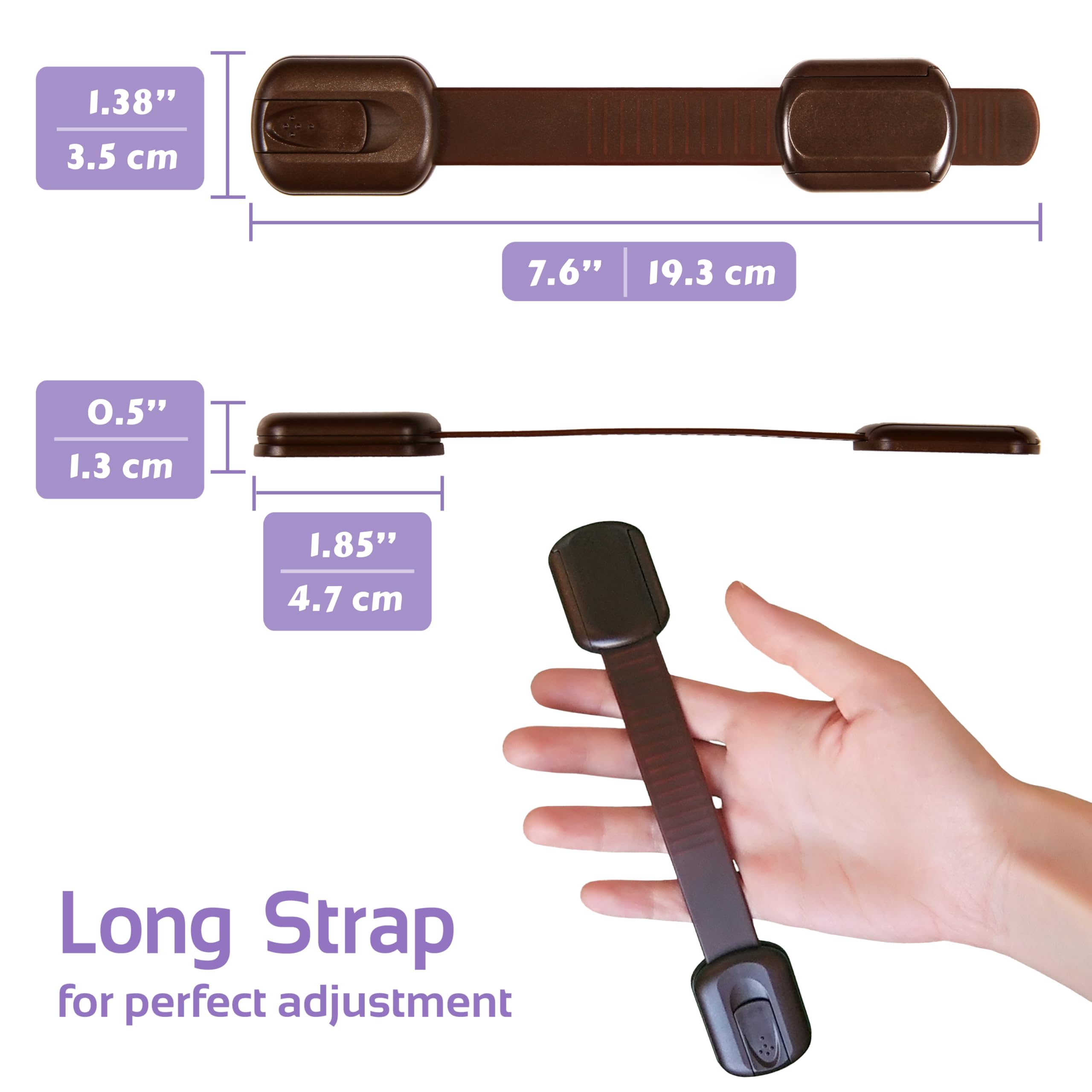 Oxlay secure latch design remains toddler-resistant yet accessible to adults.