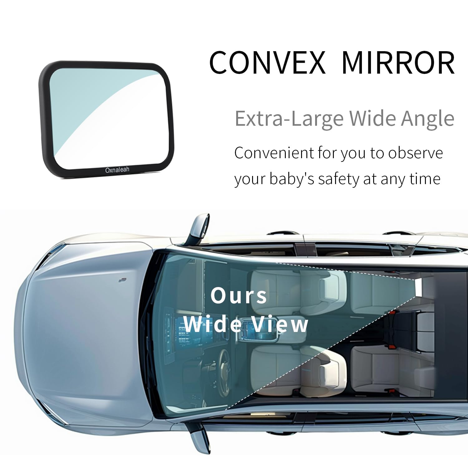 100% durable plastic construction for long-lasting car use.