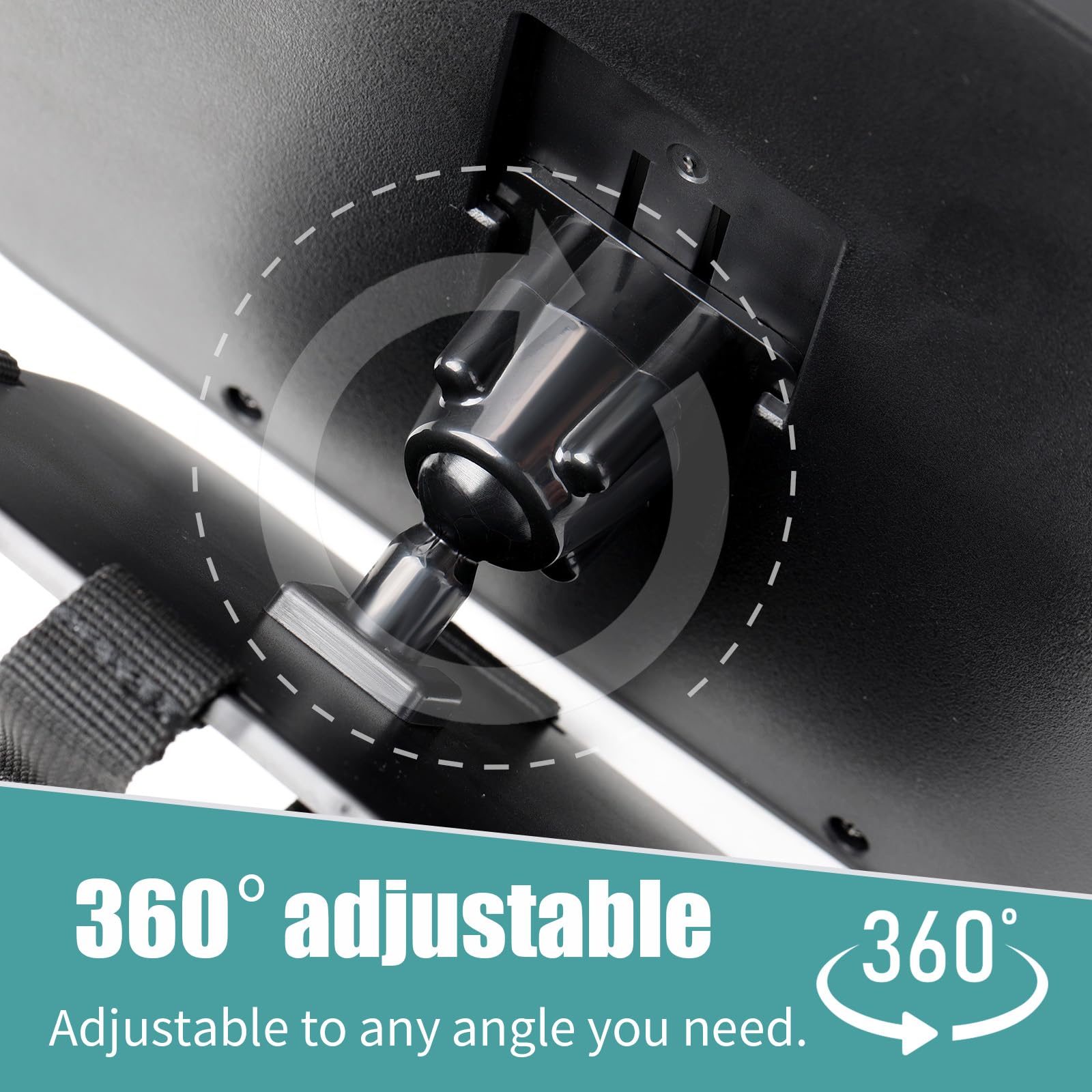 Oxnaleah mirror shows a distortion-free convex reflection for safer monitoring.