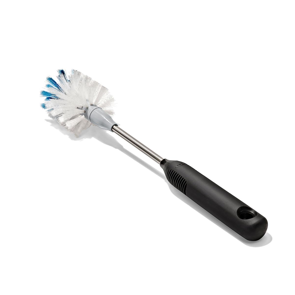 OXO Good Grips bottle brush long neck reaches inside bottles for easy cleaning
