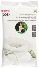OXO Tot 2-in-1 Go Potty 60-count pack keeps you prepared on-the-go.
