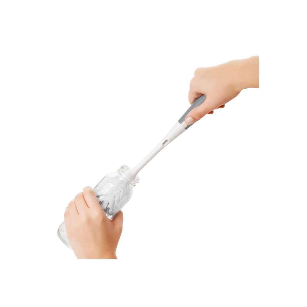 OXO Tot Brush with Non-Slip Handle is comfortable