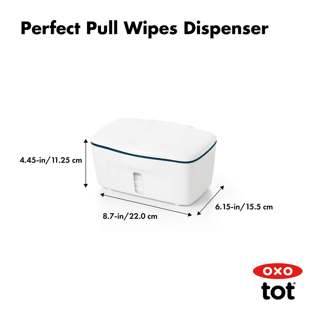 Durable, lightweight design for daily wipe accessibility