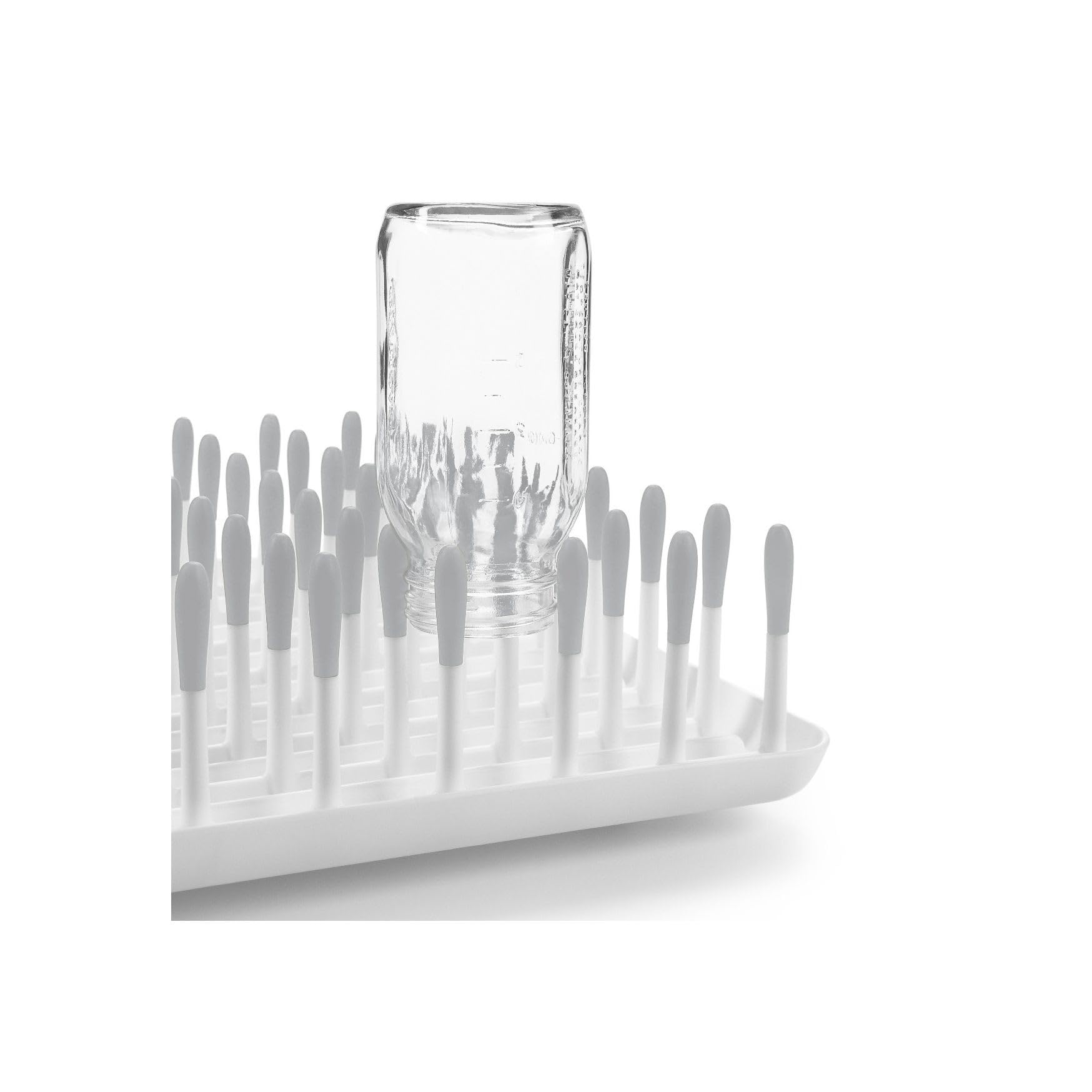 OXO Tot Pour Spout on Stand aids rinsing
