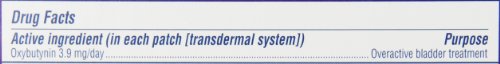 Oxytrol for Women hip application highlights comfortable wear during activities and workouts.