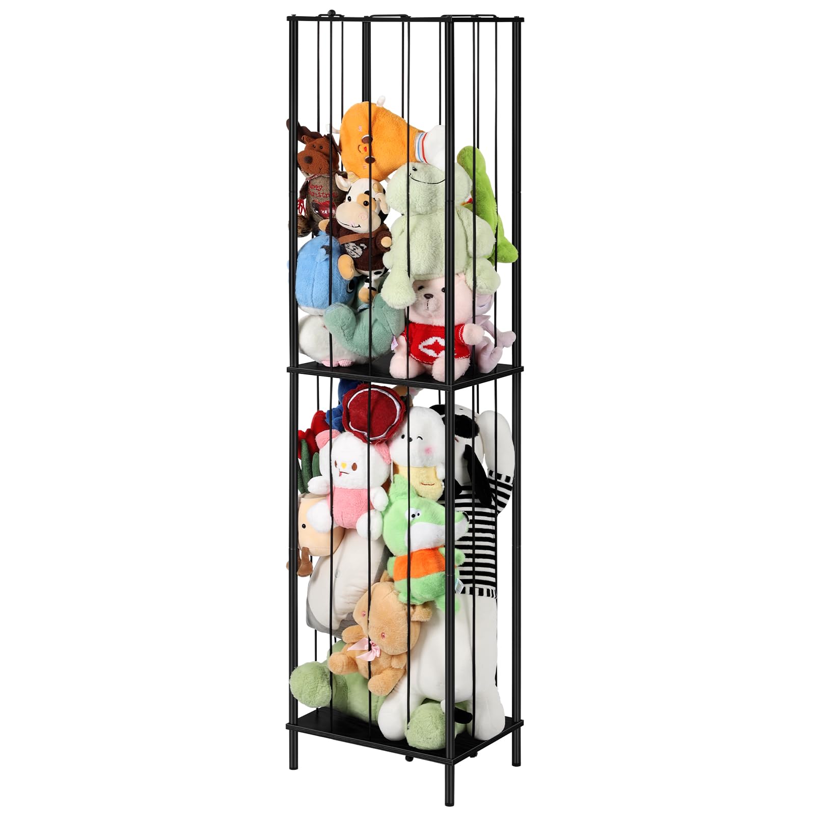 OYEAL playroom organization in a compact 64in height fits nursery corners.