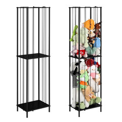 OYEAL stuffed animal zoo storage 64in anti-tipping kit highlights safer, stable setup.