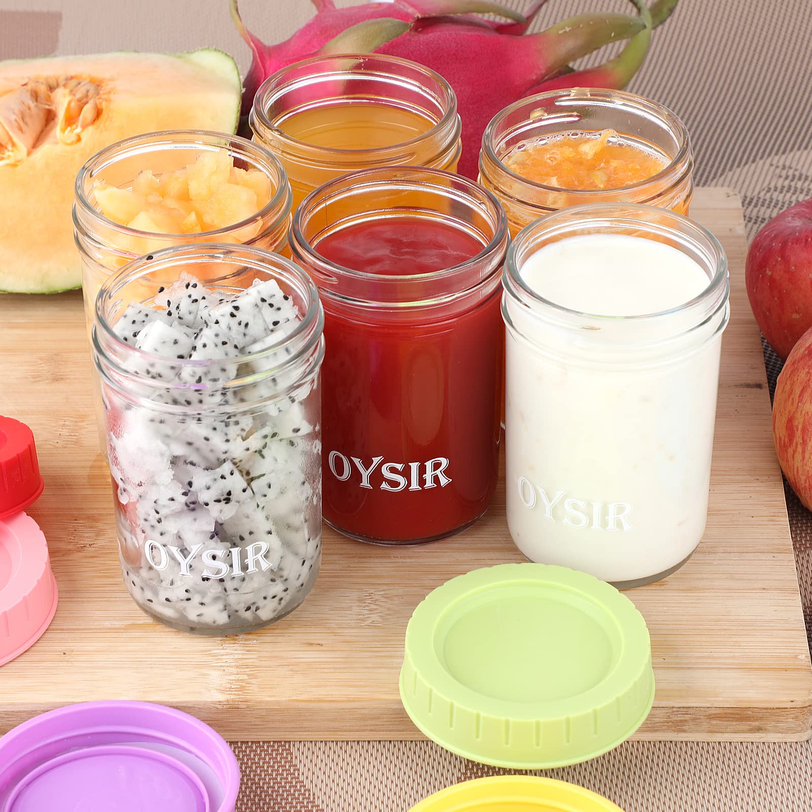 OYSIR leakproof lid seals freshness for snacks and meals.