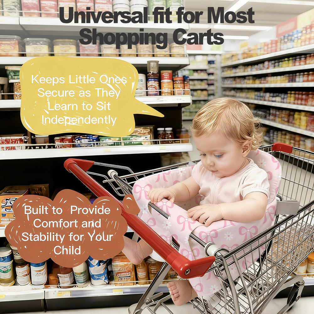 Ozrvyndarel 2-in-1-design-high-chair-cover adapts for restaurant seating and carts.