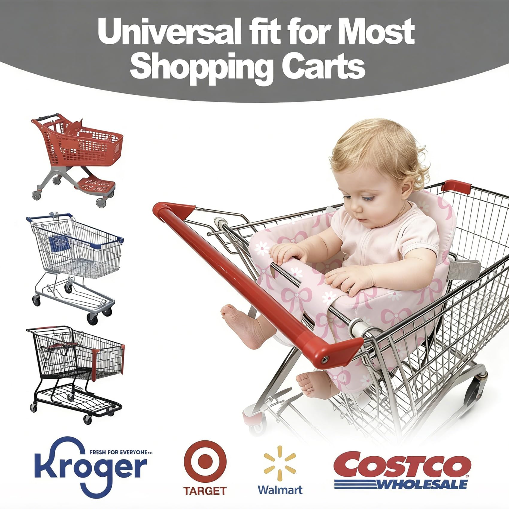 Ozrvyndarel easy-access-storage keeps diapers, wipes, keys, and snacks within reach.