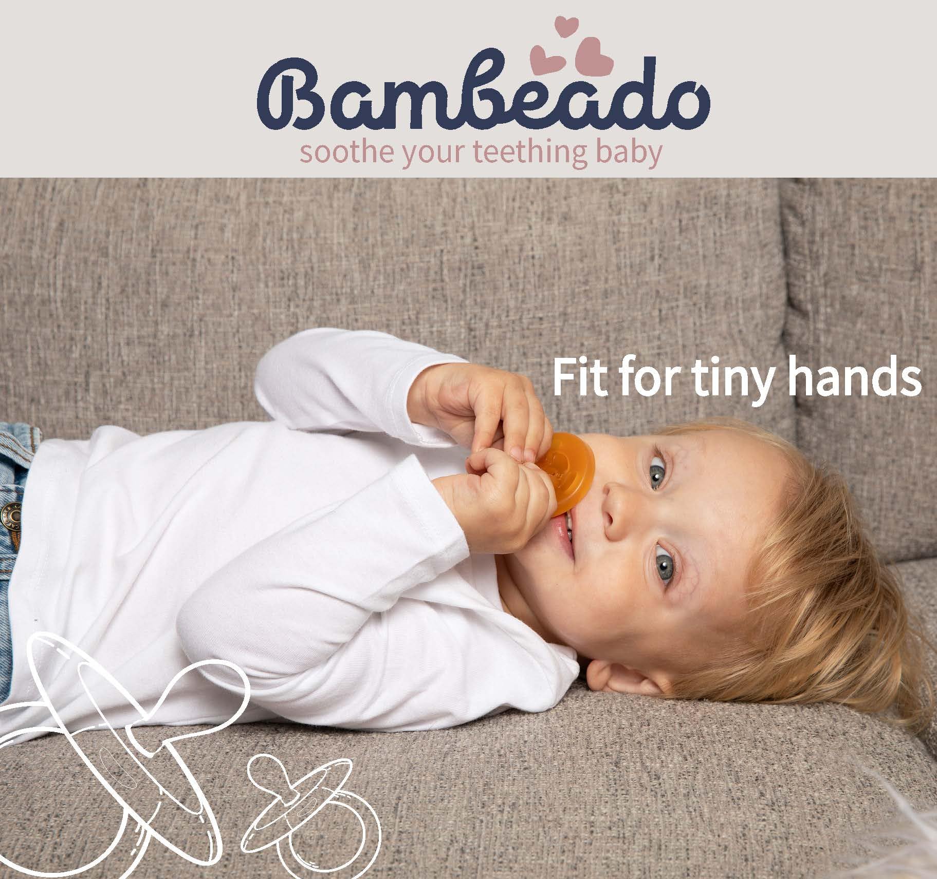 PaciBamber BPA-free packaging image signals safe materials for babies.
