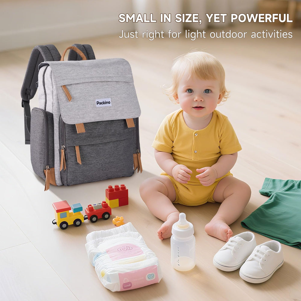 Packino flat-packaging keeps packaging simple and bag ready to use.