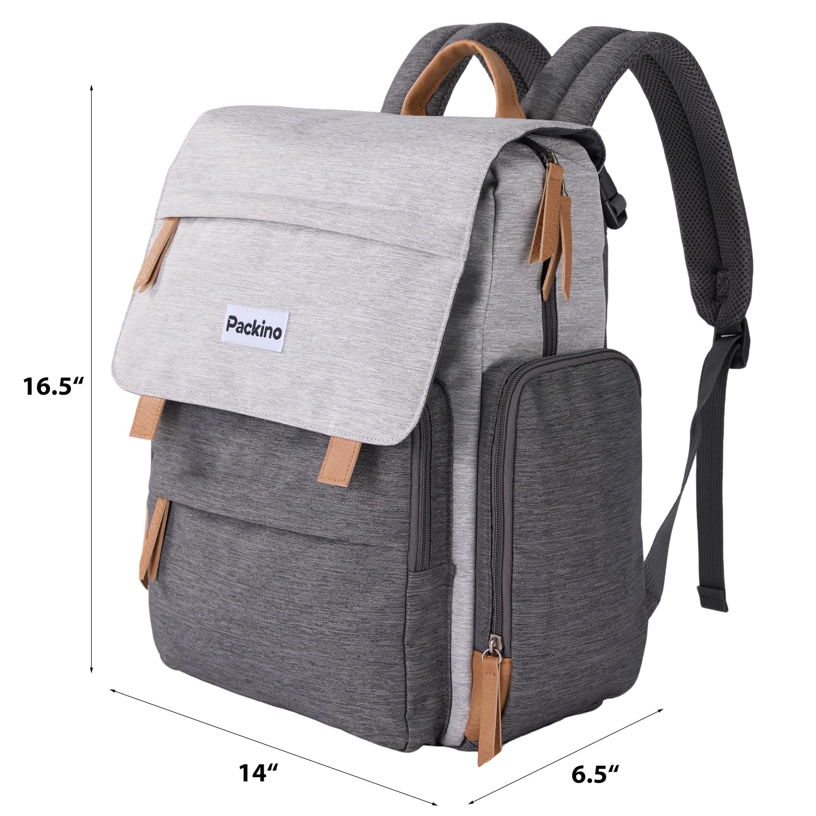 Packino foldable changing pad keeps diaper changes clean and comfortable anywhere.