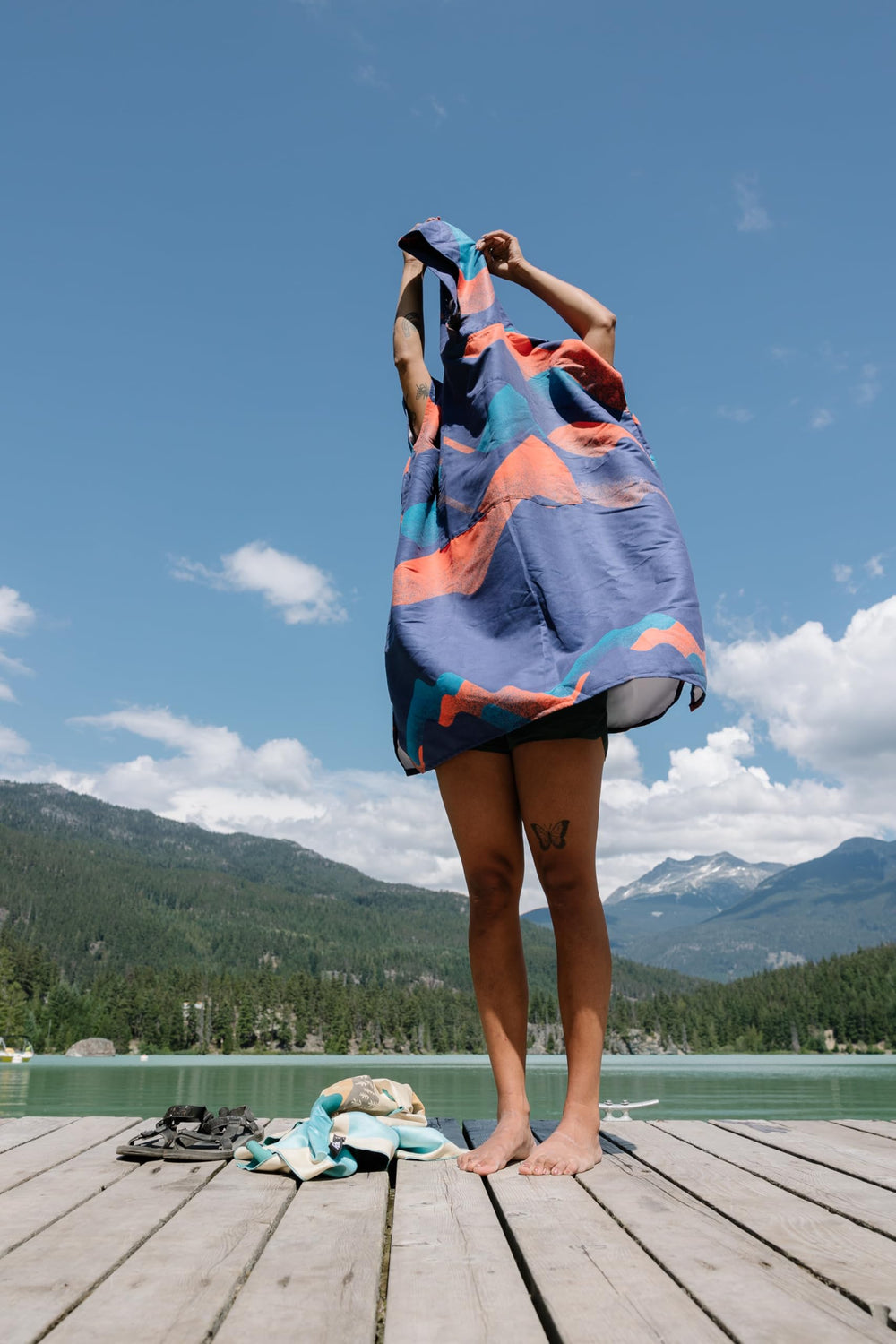 PackTowl microfiber fabric dries quickly for on-site use and travel