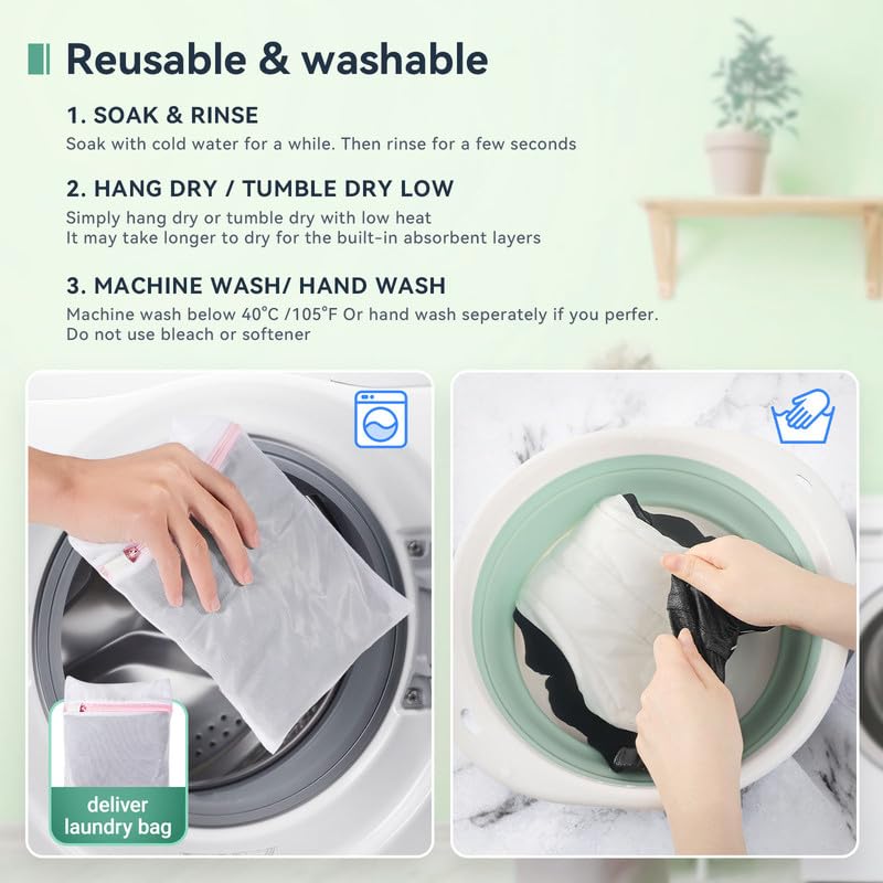 PADRAM two-pack offers economical, washable protection for everyday use.