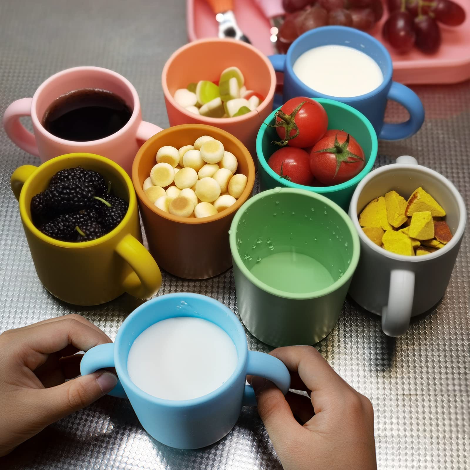 Paeyaer 5 oz toddler cup designed for small hands