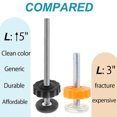 PAFOWO integrated metal structure spindle rod for durability and steadier gates