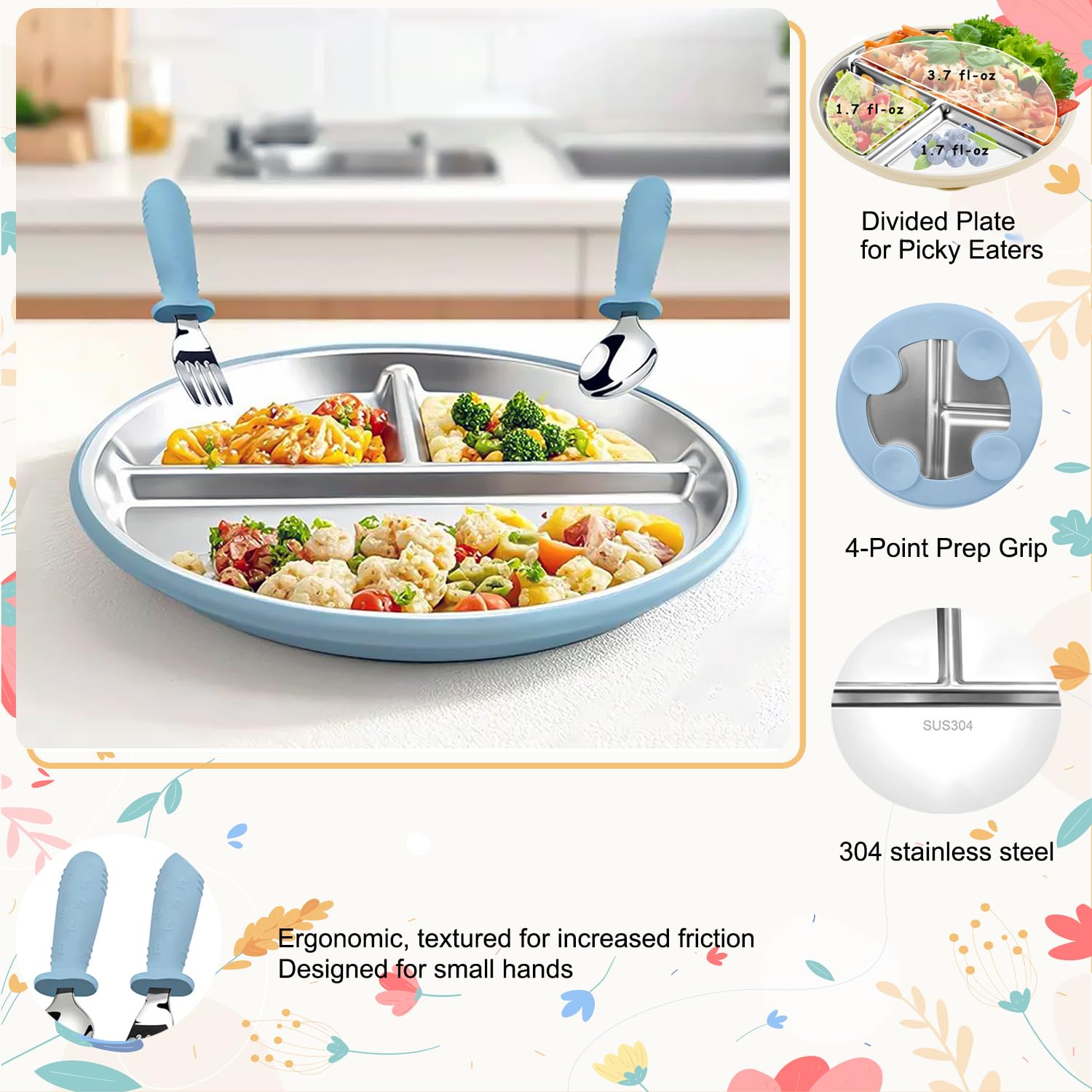 Dishwasher and microwave safe PAIKIUU plates for quick cleaning and reheating.