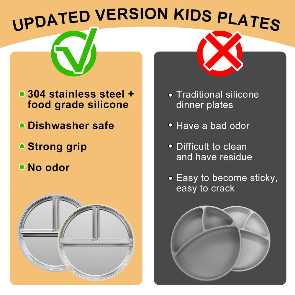 Includes two BPA-free forks and spoons for easy self-feeding with PAIKIUU.
