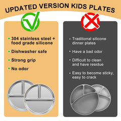 Includes two BPA-free forks and spoons for easy self-feeding with PAIKIUU.