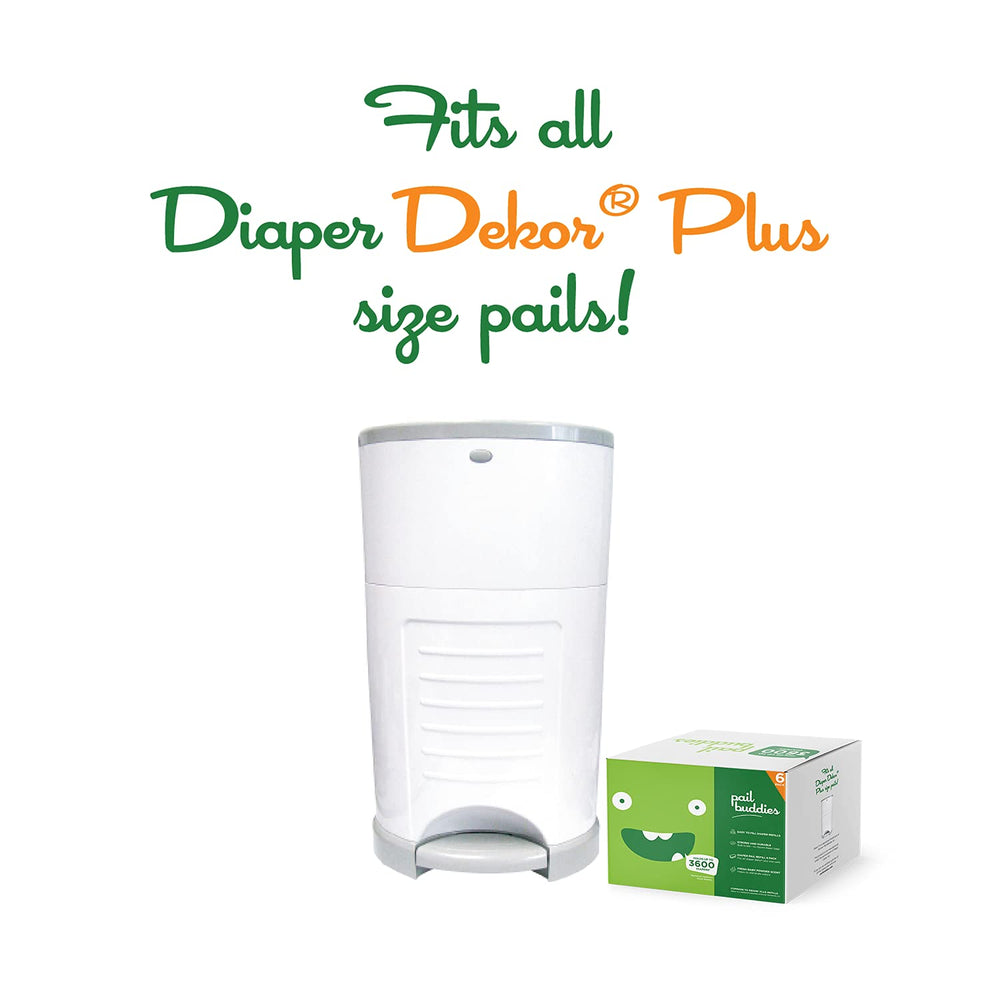 Pail Buddies odor-elimination refills neutralize smells in the nursery