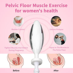 PAIM NRE Kegel Trainer offers multiple electrode sizes for a personalized fit.