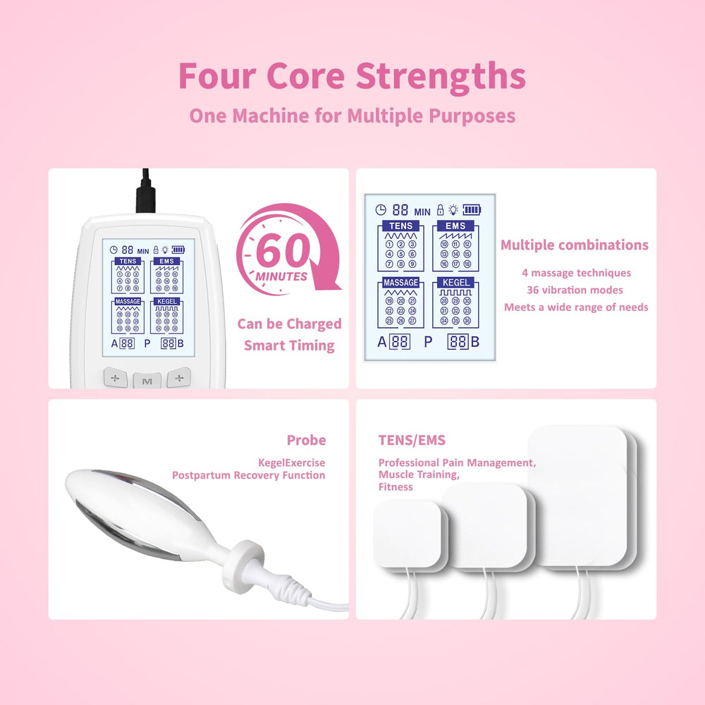 PAIM NRE Kegel Trainer provides targeted pain relief for shoulders and back.