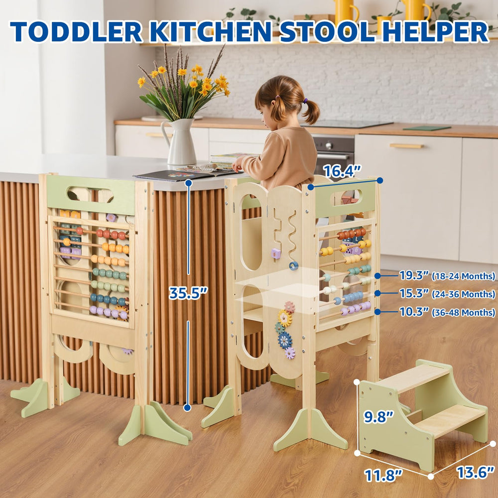 Paisure toddler tower montessori activities engaging counting and fine motor skills.