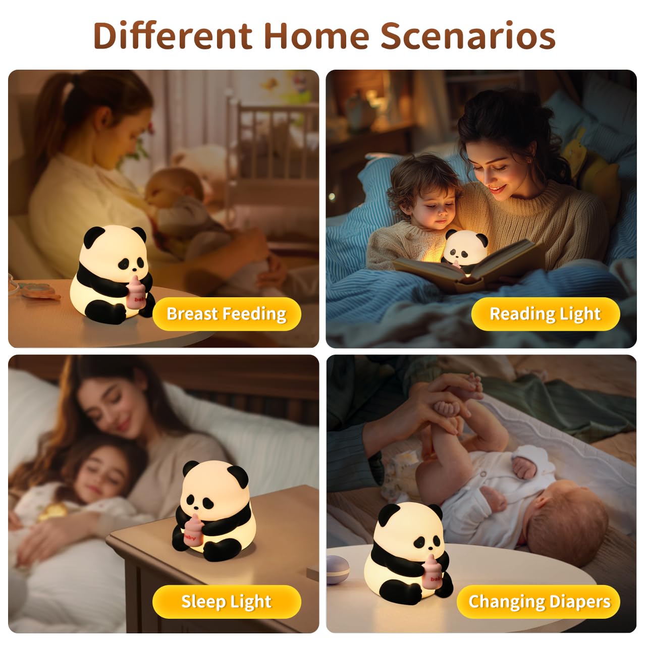 Pak Bunny Alarm Clock display shows time and temperature for quick reference