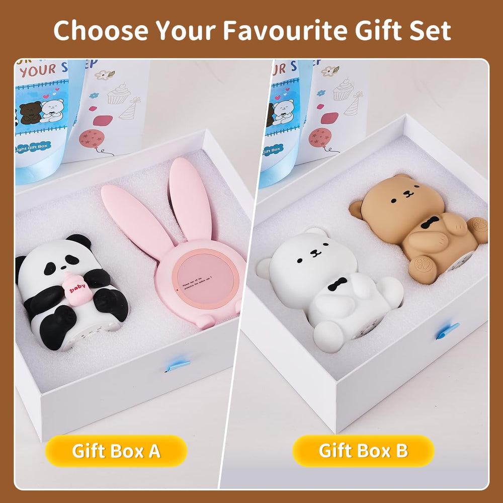 Pak Panda Night Light decor enhances bedrooms or playrooms with a dreamy glow